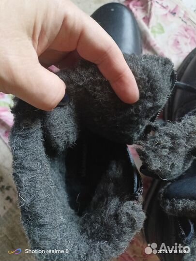 Сапоги мужские зимние новые