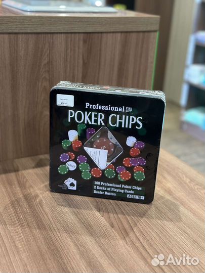 Набор Для Покера 100 фишек
