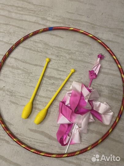 Обруч булавы лента для гимнастики