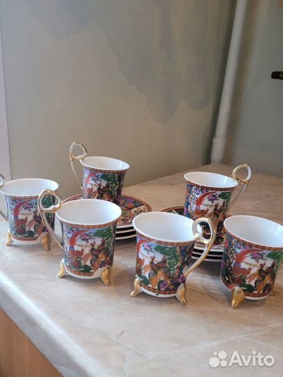 Кофейный сервиз китайский фарфор