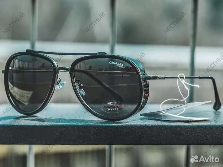 Брендовые винтажные солнцезащитные очки carrera