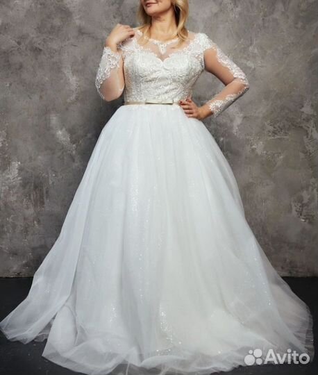 Свадебные платья больших размеров