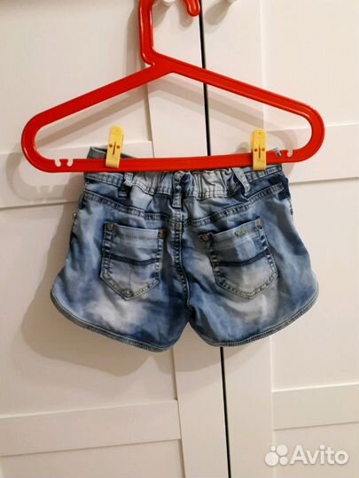 Шорты джинсовые