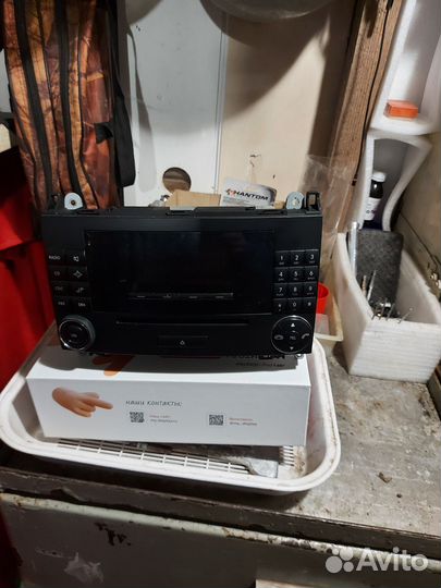 Магнитола штатная mersedes benz b200 w245 кузов