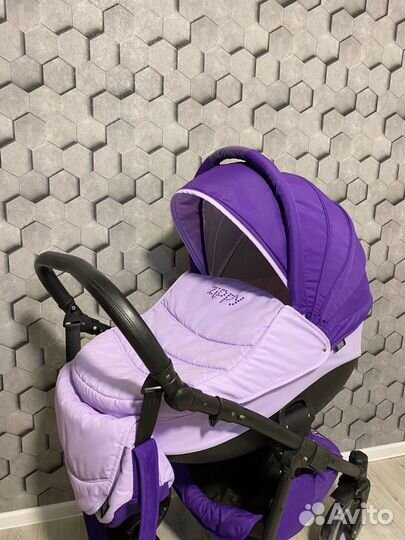 Коляска 3 в 1 Tutis Zippy New (Лаванда) как новая