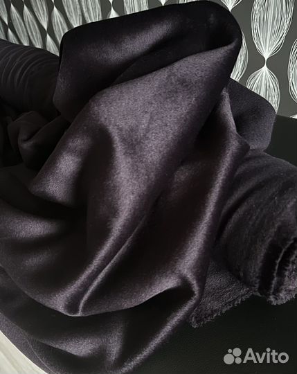 Ткань пальтовая, шерсть, отрез 9м