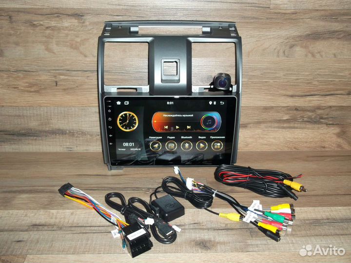 Магнитола на УАЗ Патриот Android штатное место