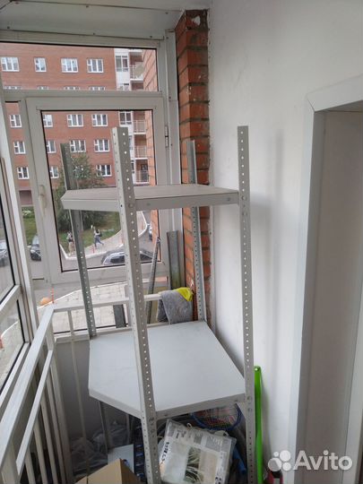 Стеллаж разборный металлический бу