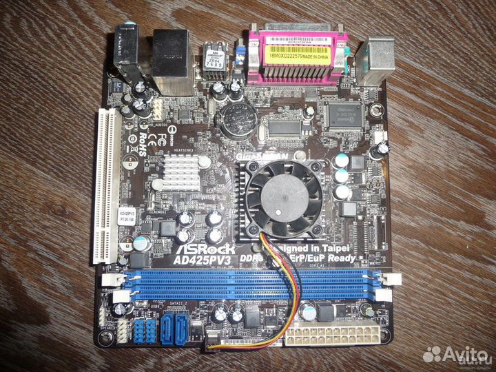 Материнская плата с процессором AsRock