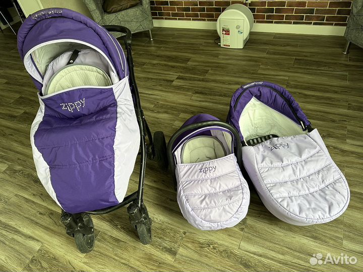 Коляска tutis zippy new 3 в 1