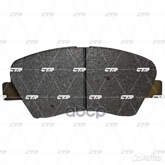 Колодки тормозные, передние (Старый ckkh44) GK0