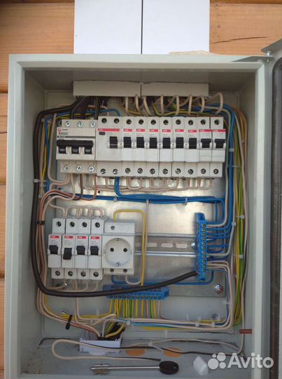 Электрика, электромонтаж, скрытая проводка