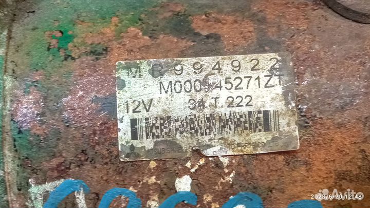 Стартер для Mitsubishi Colt Z32/Z34/Z36