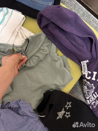 Вещи пакетом на девочку 8,9 лет