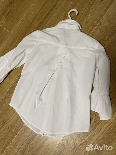 Рубашка белаядля школы 152