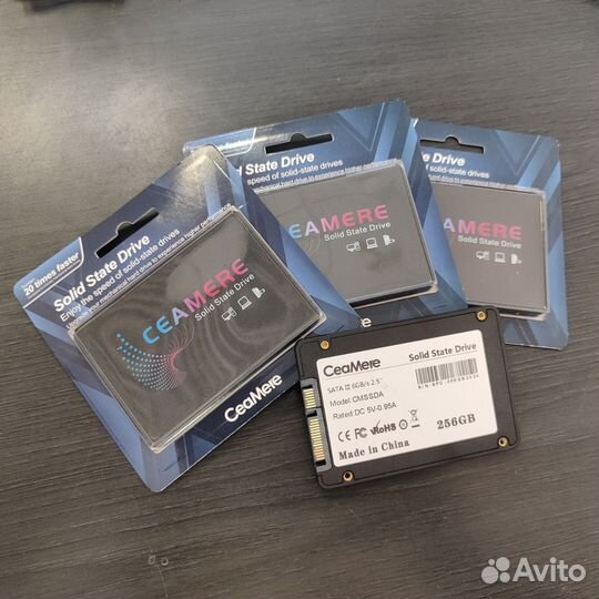 SSD 256 Gb с предустановленной ос