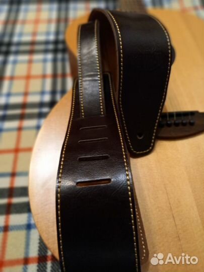 Ремень кожанный для гитары