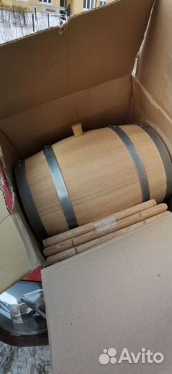 Бочка дубовая 10 литров