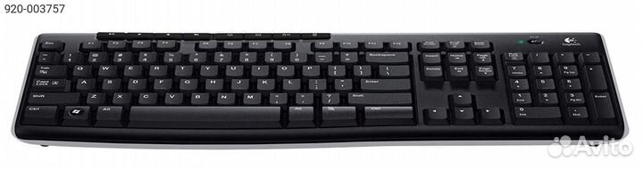 920-003757, Клавиатура мембранная Logitech K270 Бе