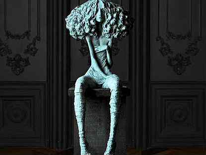 Современная скульптура Валери и творчество 165 см