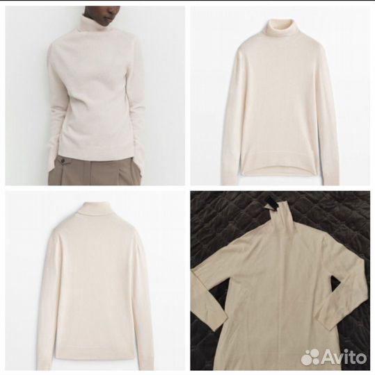 Новый свитер водолазка Massimo dutti шерсть