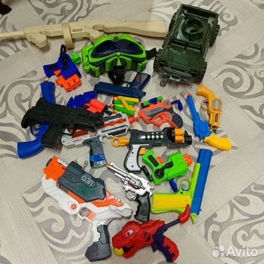 Детские игрушки пакетом для мальчика