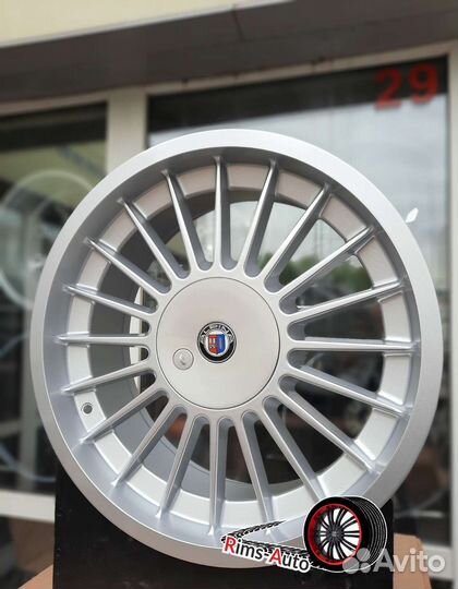 Диски альпина r18 4x100 /4x114 silver