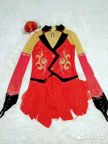 Платье для выступлений фигурное катание