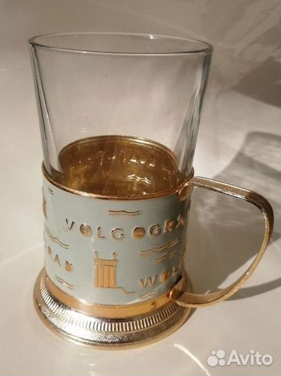 Подстаканник эмаль СССР Волгоград
