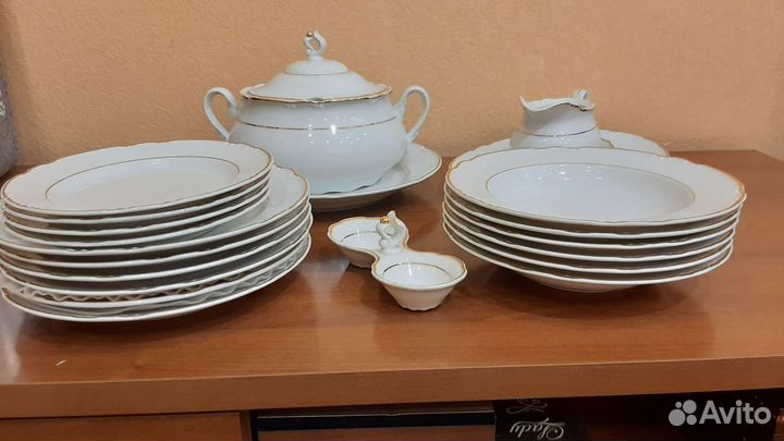 Чешский столовый сервиз