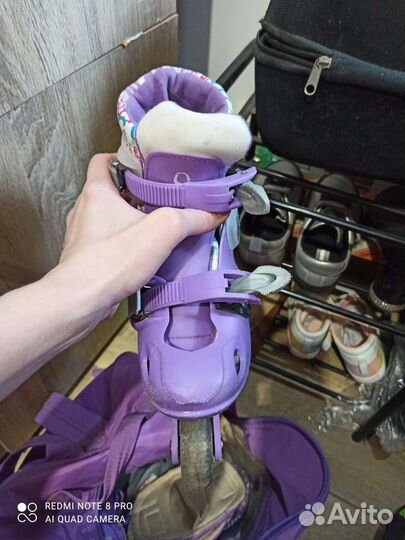 Ролики, шлем, защита