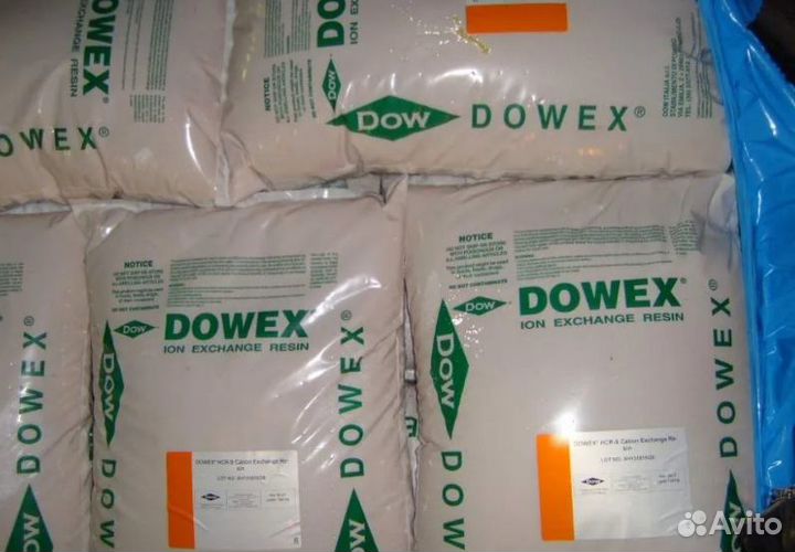 Смолы: Lewatit, Purolite, Amberlite, Dowex, Tulsio