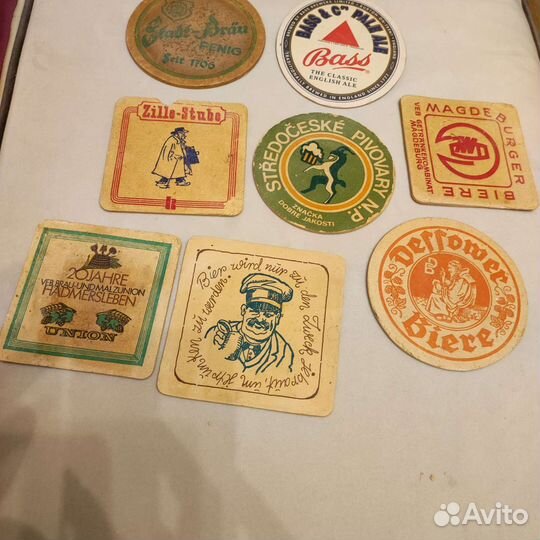 Бирдекели подставки под пиво (редкие)