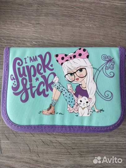 Пенал школьный для девочки