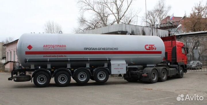 Полуприцеп газовоз GT7 ППЦТ-48, 2023