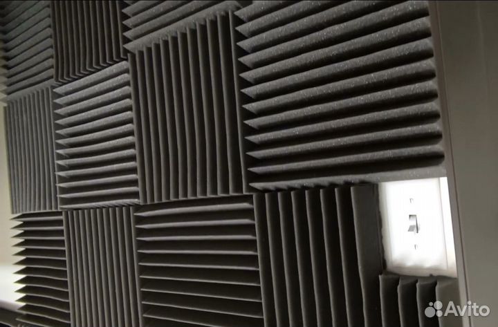 Акустический поролон пирамида