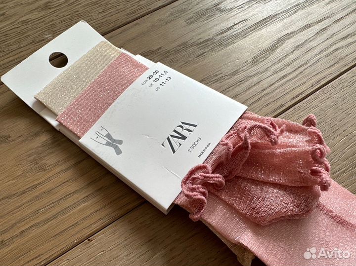 Фантазийные носки zara 28/30 упаковка 2 шт