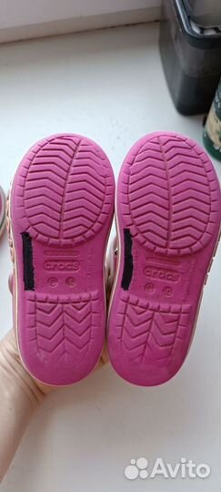 Резиновые шлепки детские Crocs c10