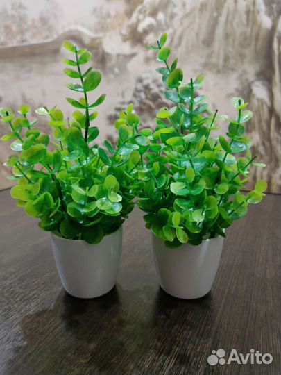 Трава искусственная для интерьера Лаванда