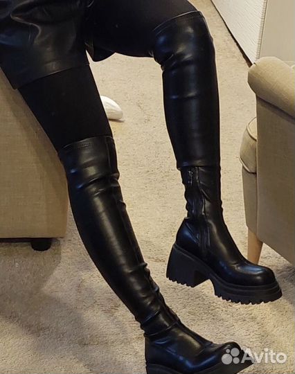 Ботфорты зимние