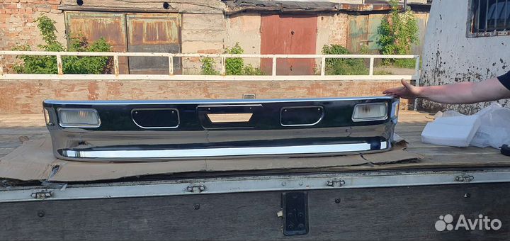 Бампер хро isuzu elf широкий