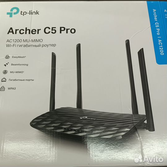 Скоростной гигабитный WiFi роутер TP-Link Archer