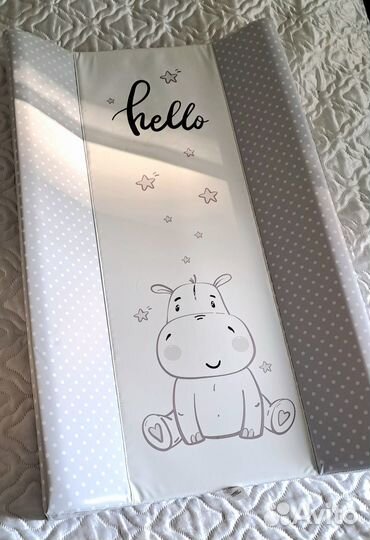 Пеленальная доска для детской кровати + мобиль