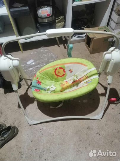 Детские электронные качели для новорожденных