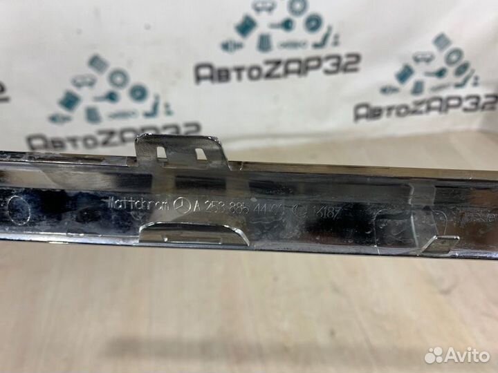 Молдинг бампера Mercedes-Benz Glc 253 2014-2015