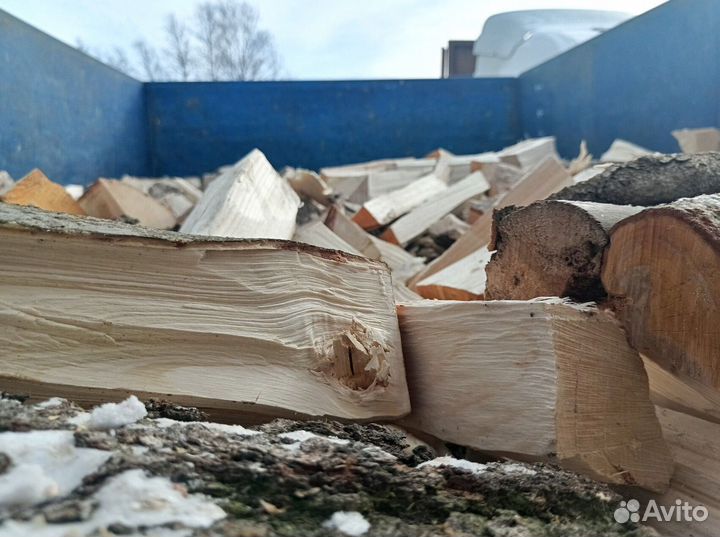 Дрова с доставкой навалом от 3м3