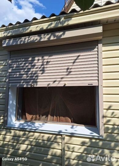 Гаражные ролетные ворота с монтажом