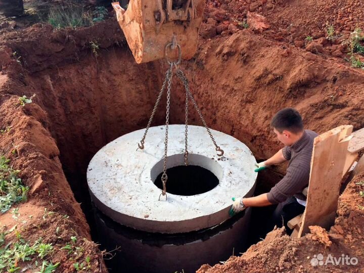 Бетонные кольца для канализации
