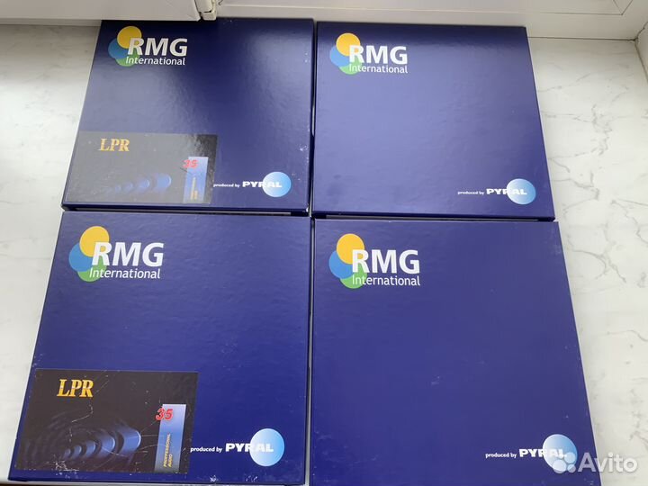 Бобины катушки для магнитофона RMG LPR35 1100 м