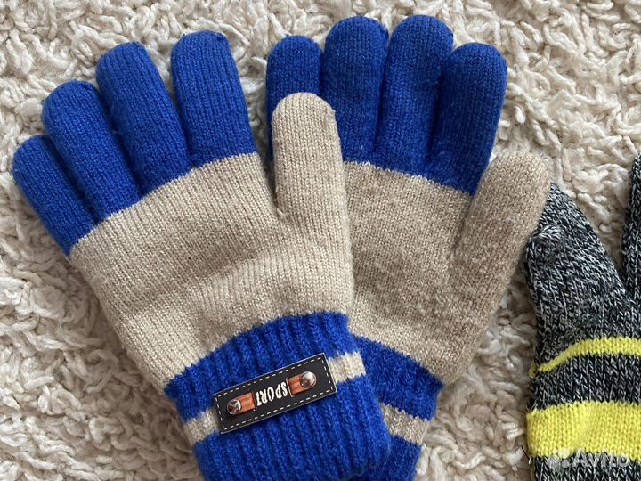 Перчатки детские одним пакетом